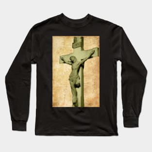 Jesus On The Cross Long Sleeve T-Shirt